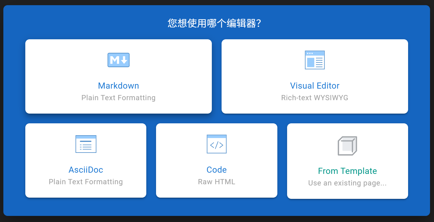 Select Editor Dialog